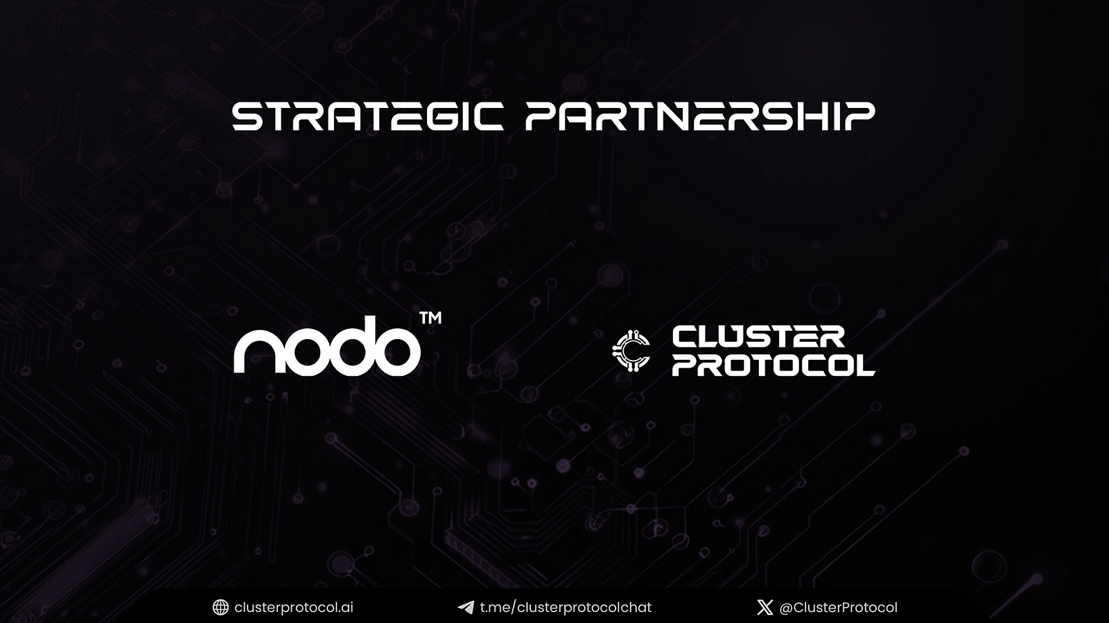 Cluster Protocol Partners with Nodo to Boost Token Adoption and Drive DeFi Innovation