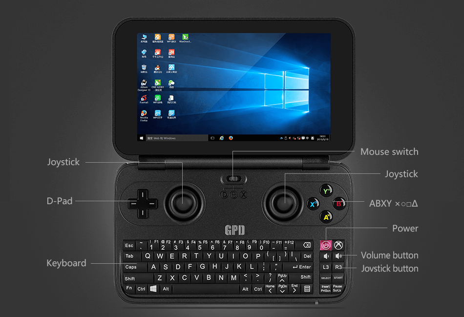 gpd win - fortnite gpd win