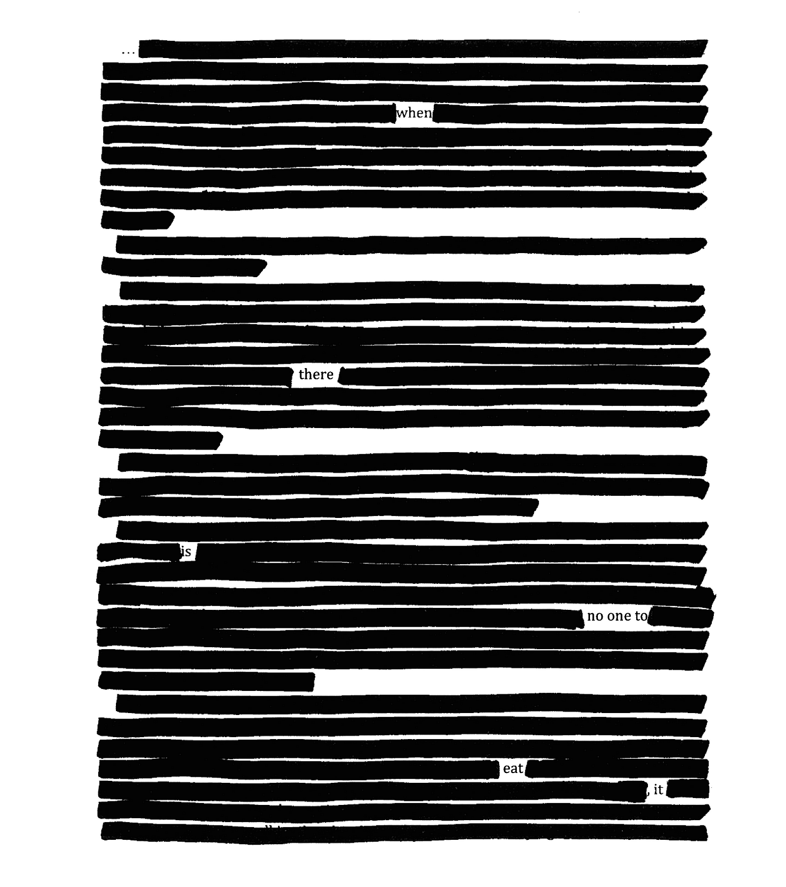 Lewis Carroll’s Advice to Product People: A Blackout Poetry Project