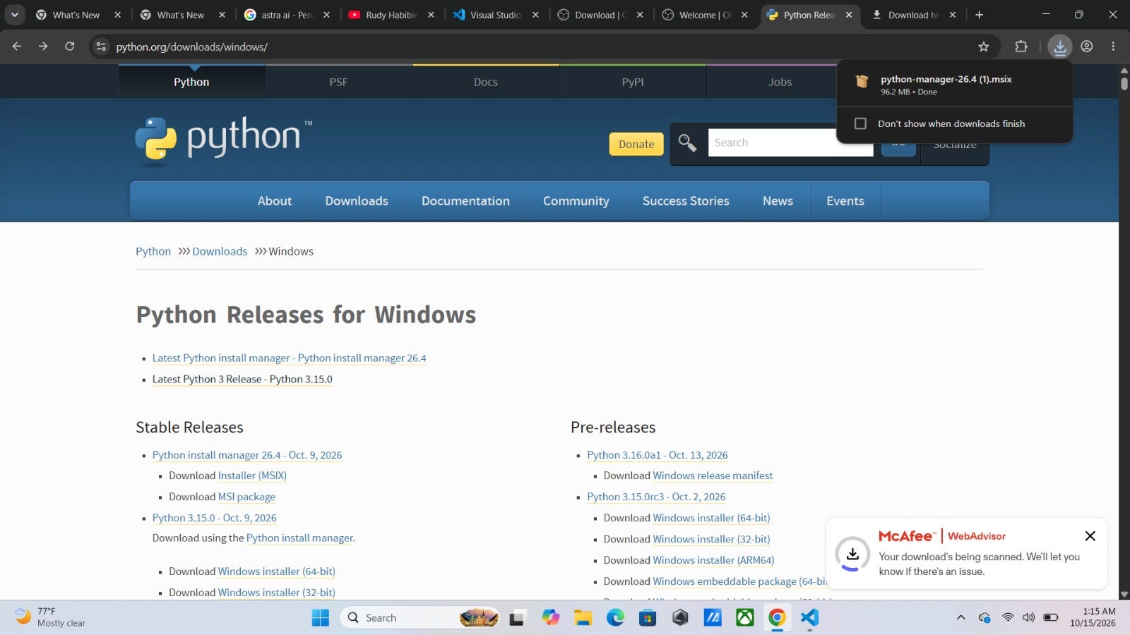 Tutorial Instalasi Python & Program Pertamaku | Tugas 1 Algoritma dan Pemrograman UMK