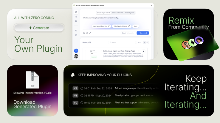 Artifig AI — Turn Ideas into Live Figma Plugins
