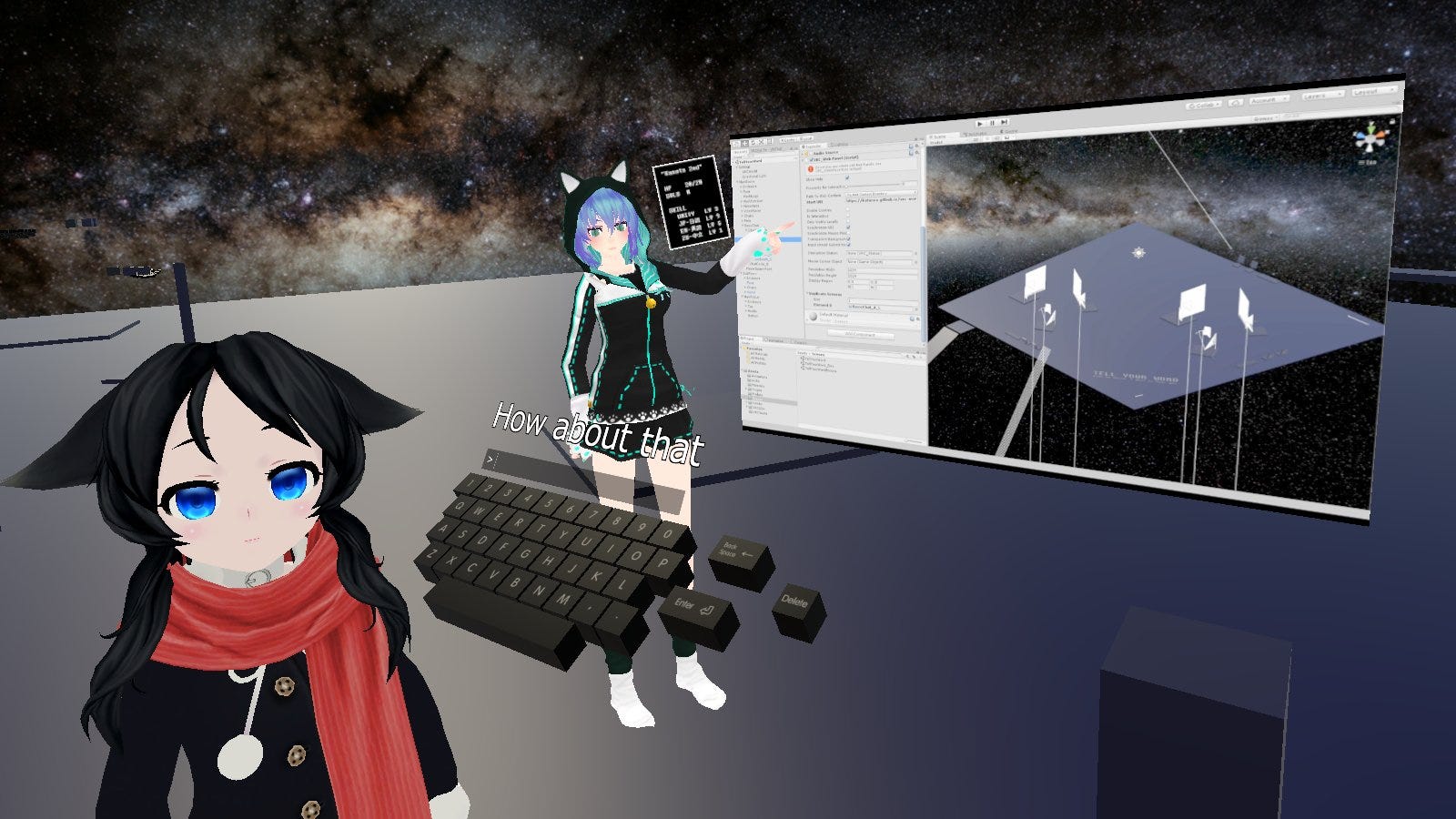 VRChat, Millions Of Stars – Kanata – Medium