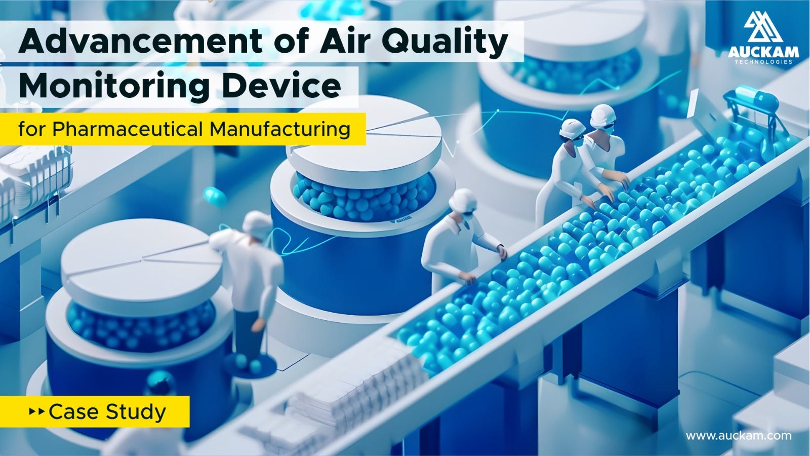 Advancement of air quality monitoring device for pharmaceutical manufacturing
