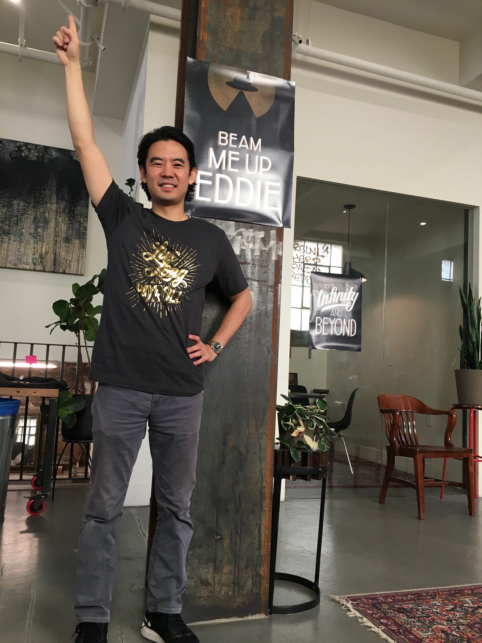 Our CTO, Eddie Kim, dusted off his IDE to participate.