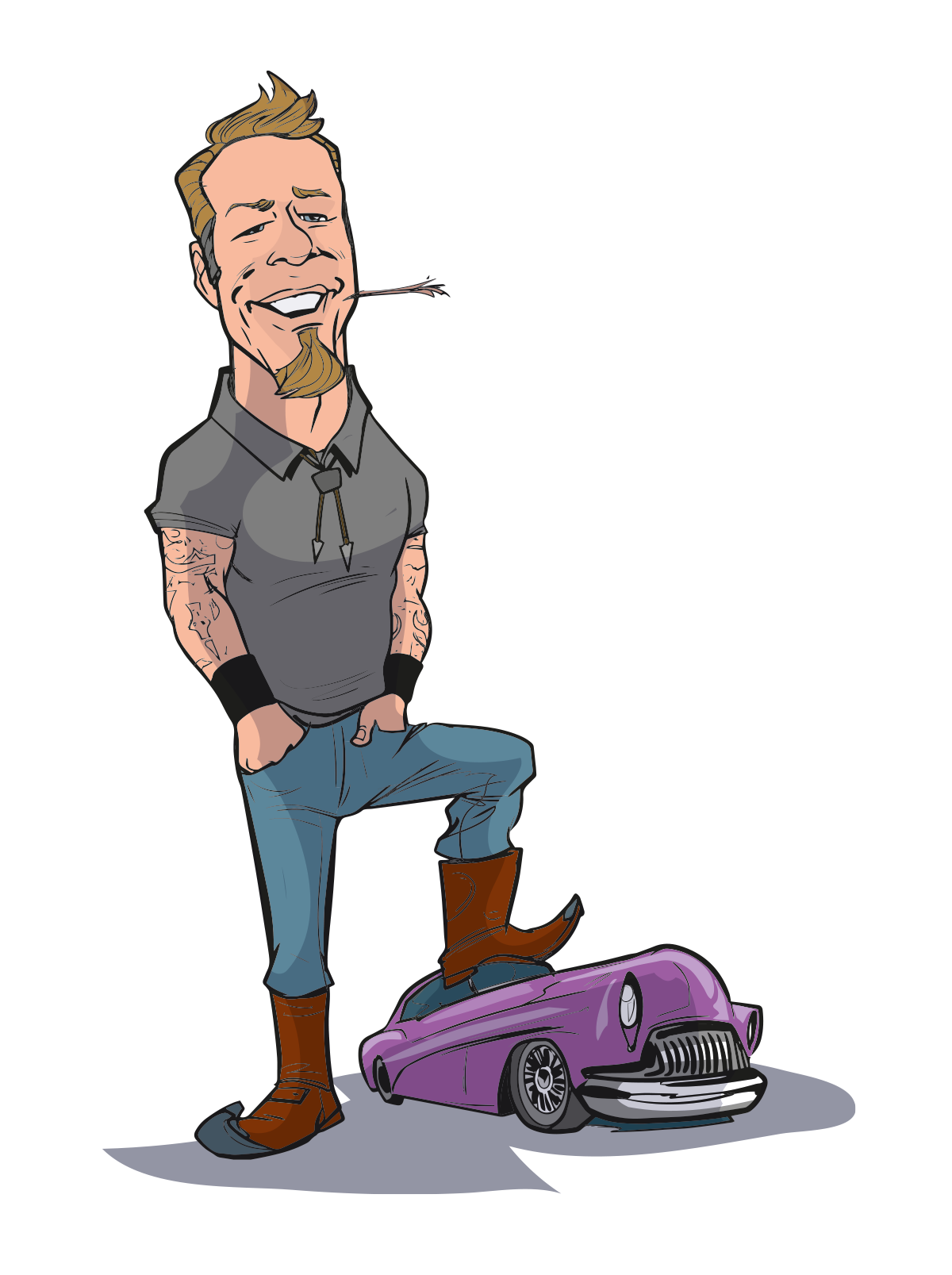 James Hetfield. Um integrante excelente em uma Squad diferente
