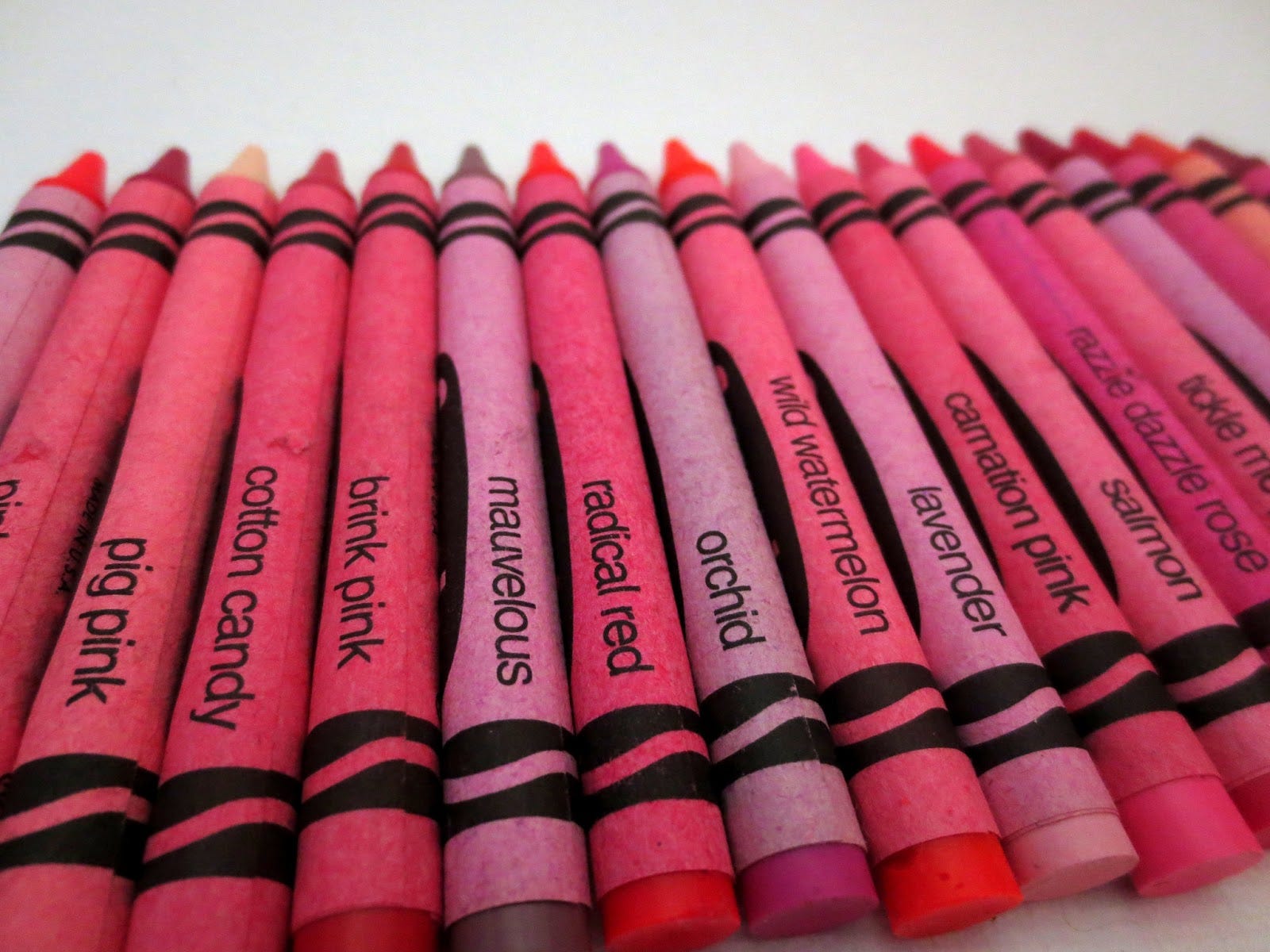 4 Letter Crayon Colors