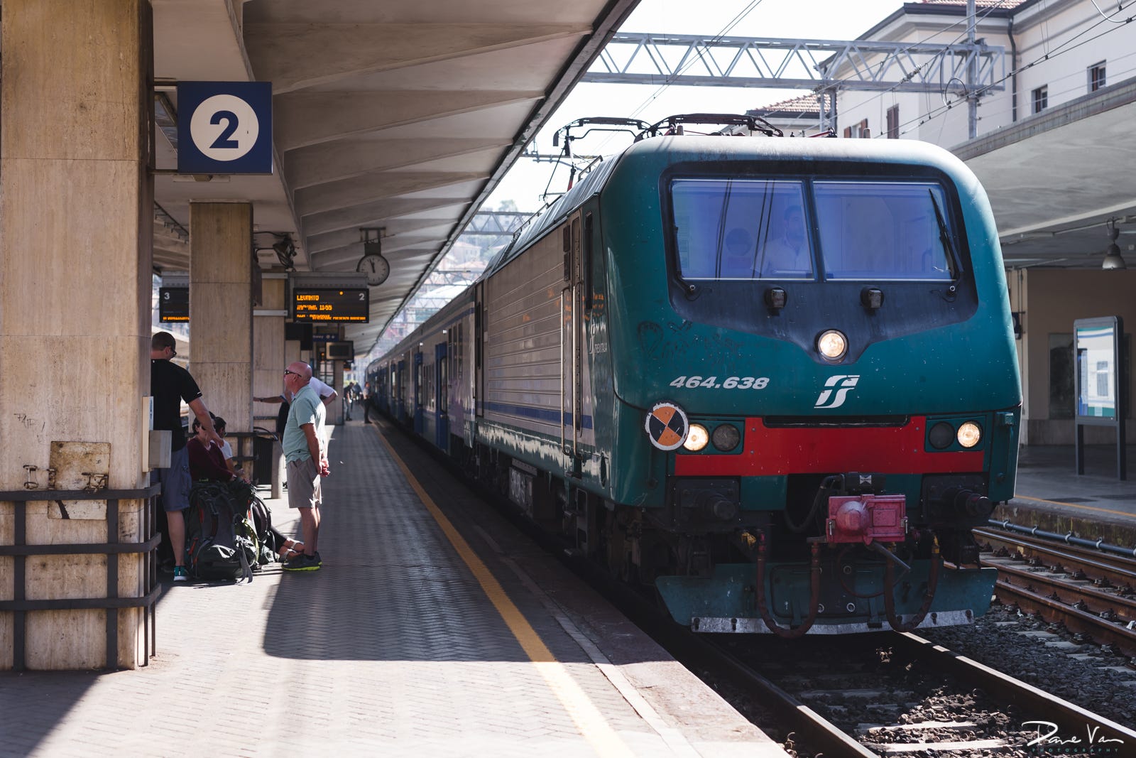 Train From La Spezia To Cinque Terre