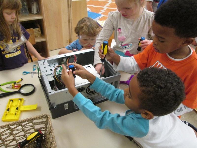 Makerspace in Preschool-It’s Not Just for Big Kids!