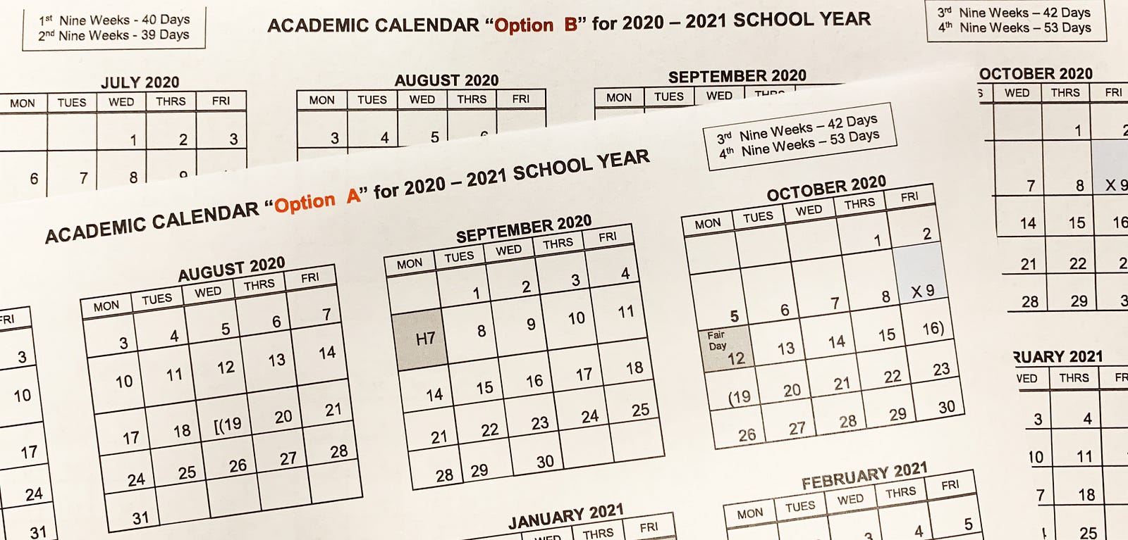 2020 2021 Student Academic Calendar Options Richardson ISD Newsdesk Medium 2020 2021 Student Academic Calendar Options Richardson ISD Newsdesk Medium