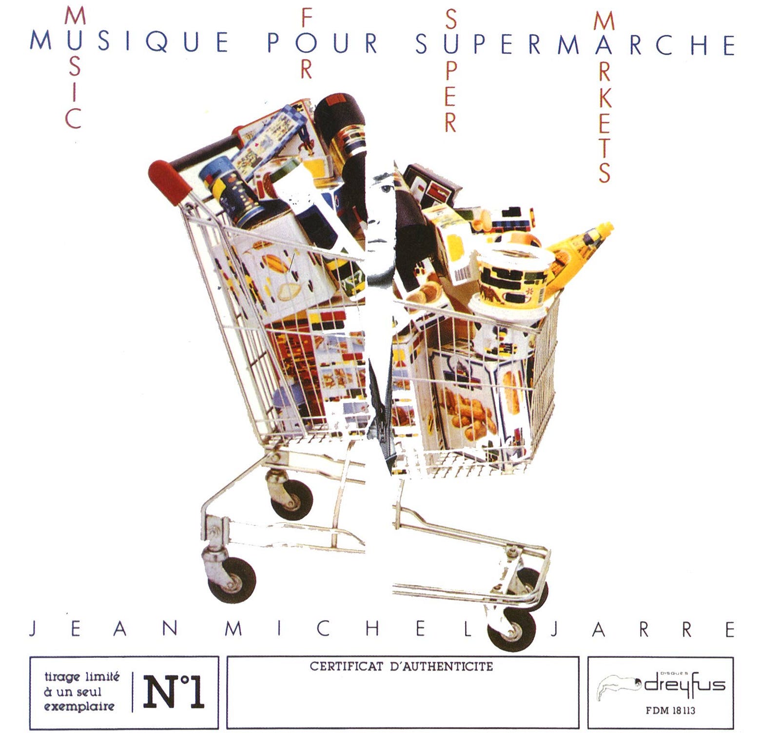 Jean Michel Jarre — Music for supermarkets. Story behind onecopy album