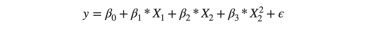 Polynomial regression example