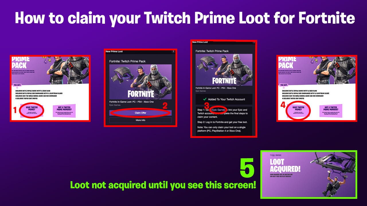 Fortnite Twitch Prime pack REVEAL: New loot coming soon to PS4, Xbox One  and Mobile, Gaming, Entertainment