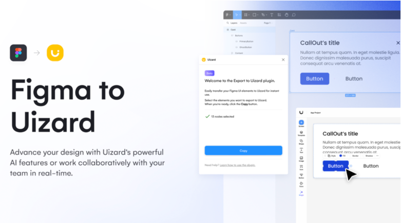 Converts hand-drawn sketches and screenshots into editable Figma screens.