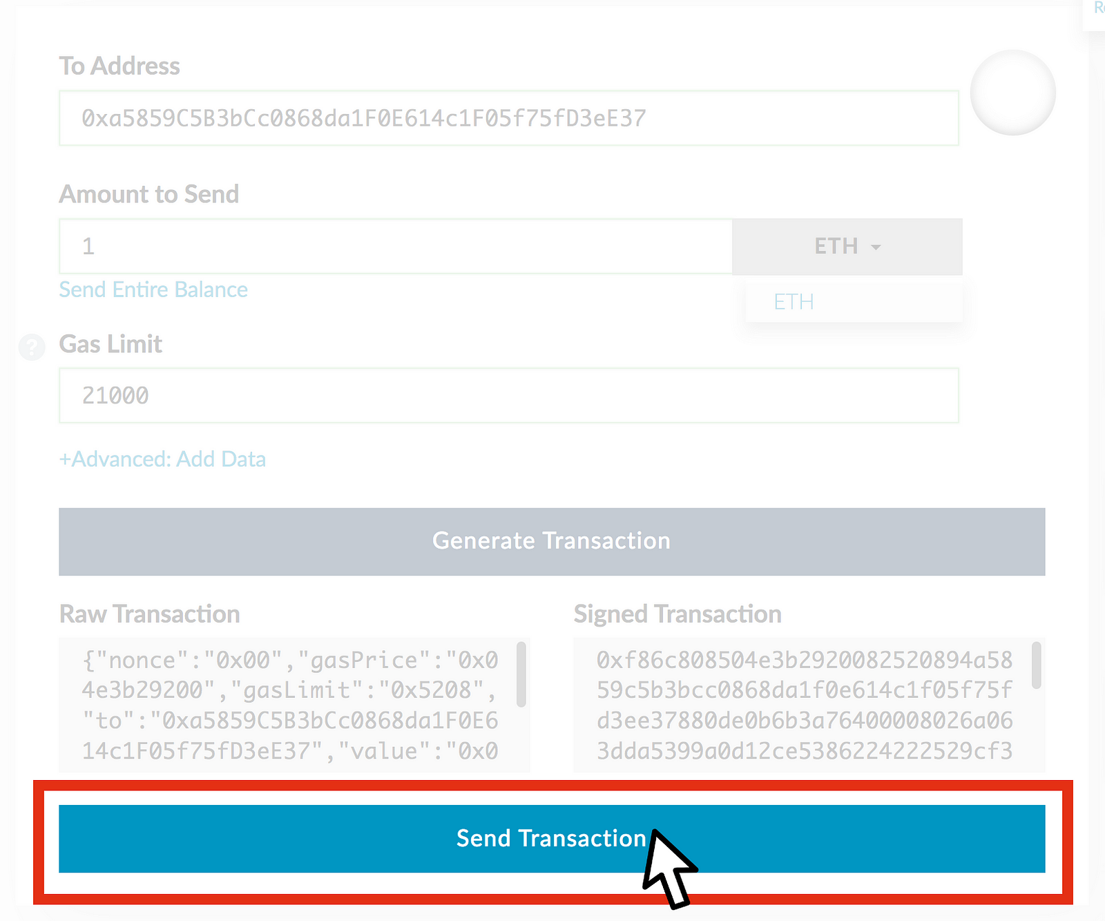 How to send ethereum to myetherwallet scam crypto