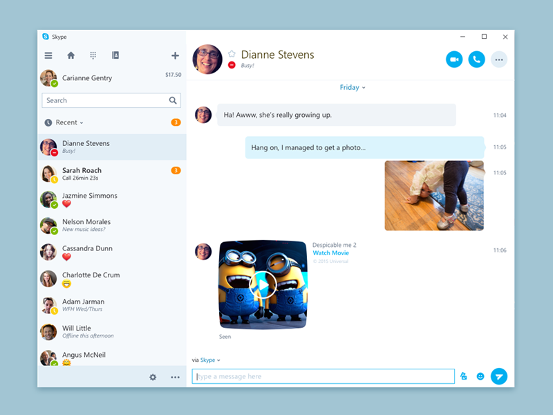 One More Skype Concept For Mac