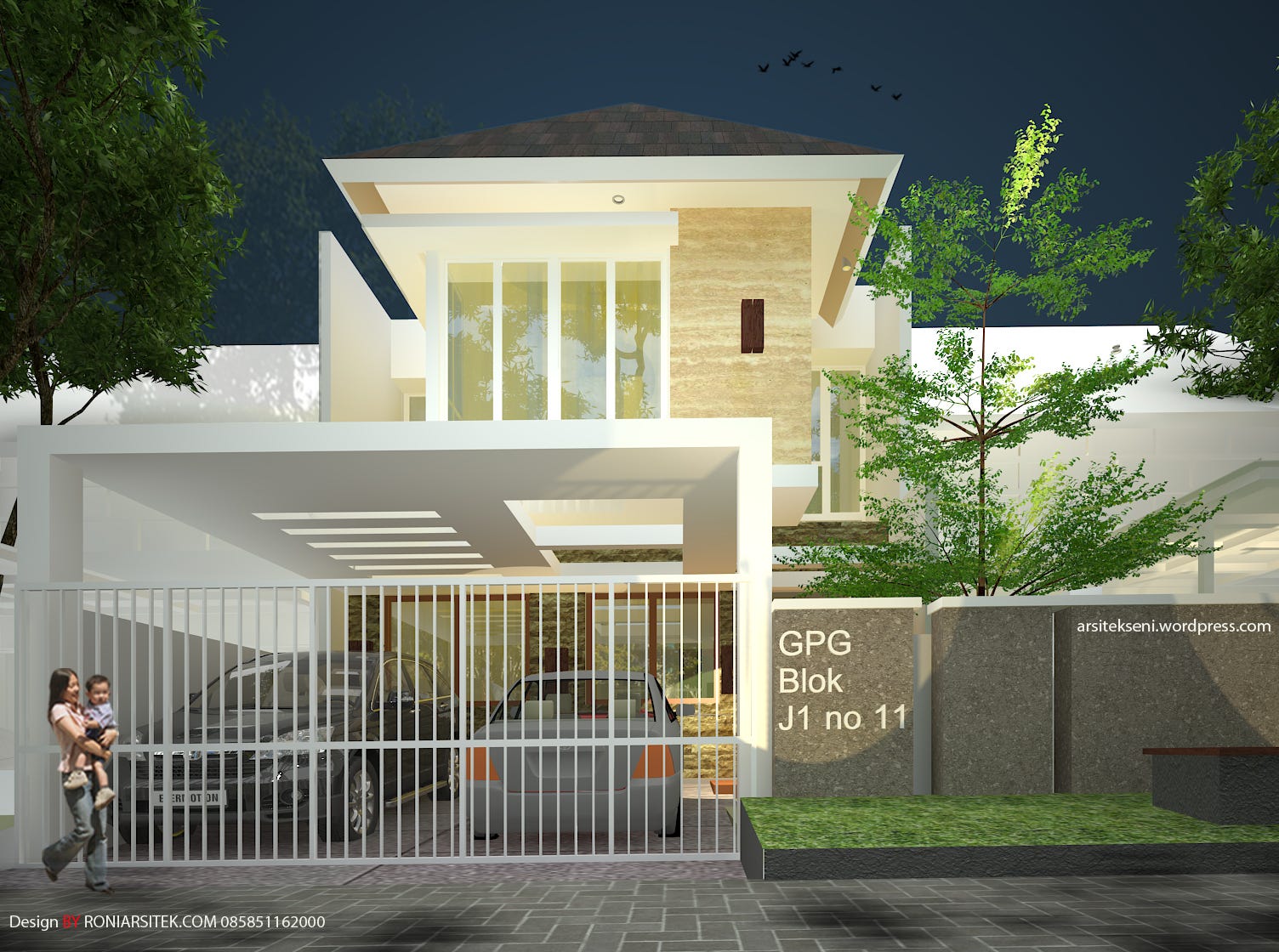 Roniarsitekcom Jasa Arsitek Surabaya Jasa Desain Rumah Surabaya