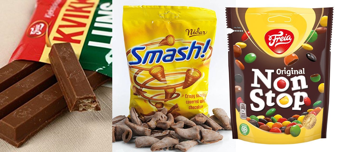 norwegian smash chocolate uk