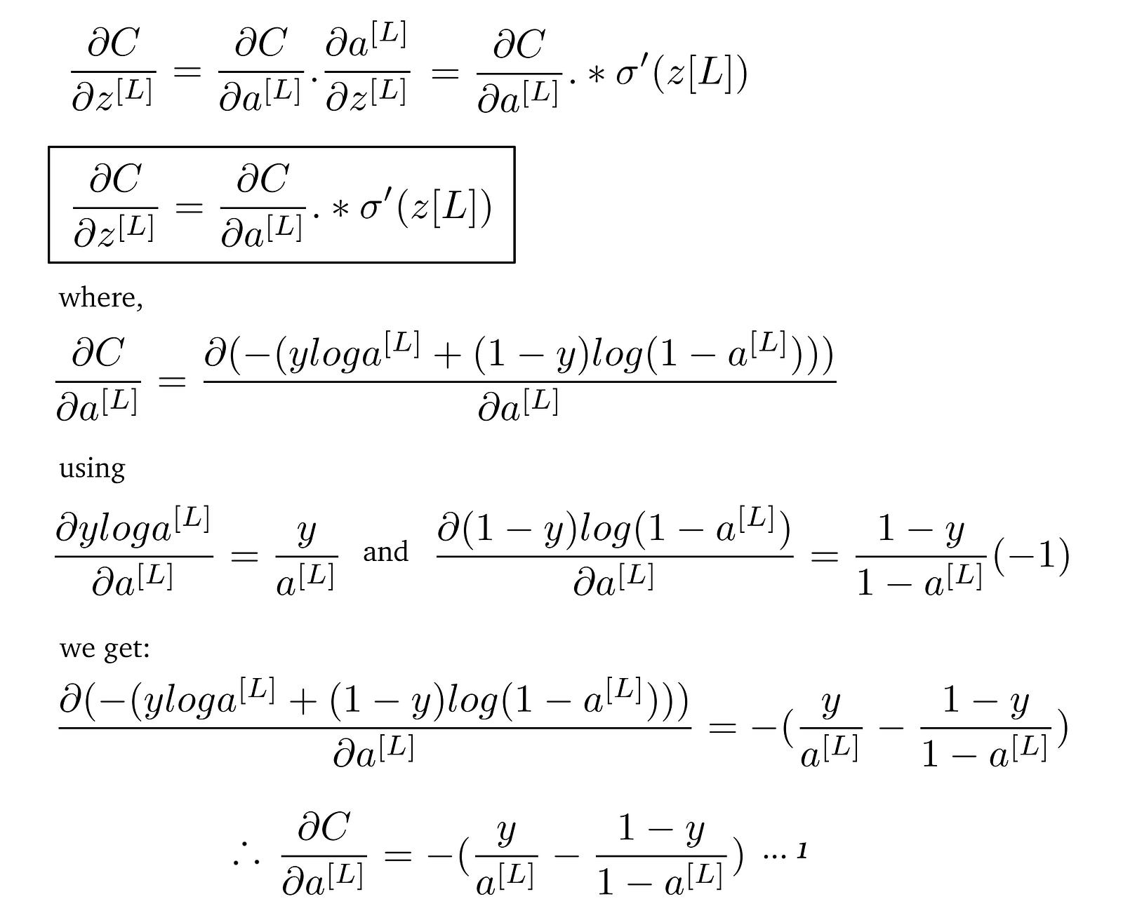 A Beginner's Guide To Deriving And Implementing Backpropagation