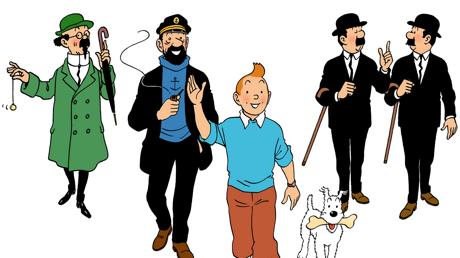 Tintin Cartoon Characters