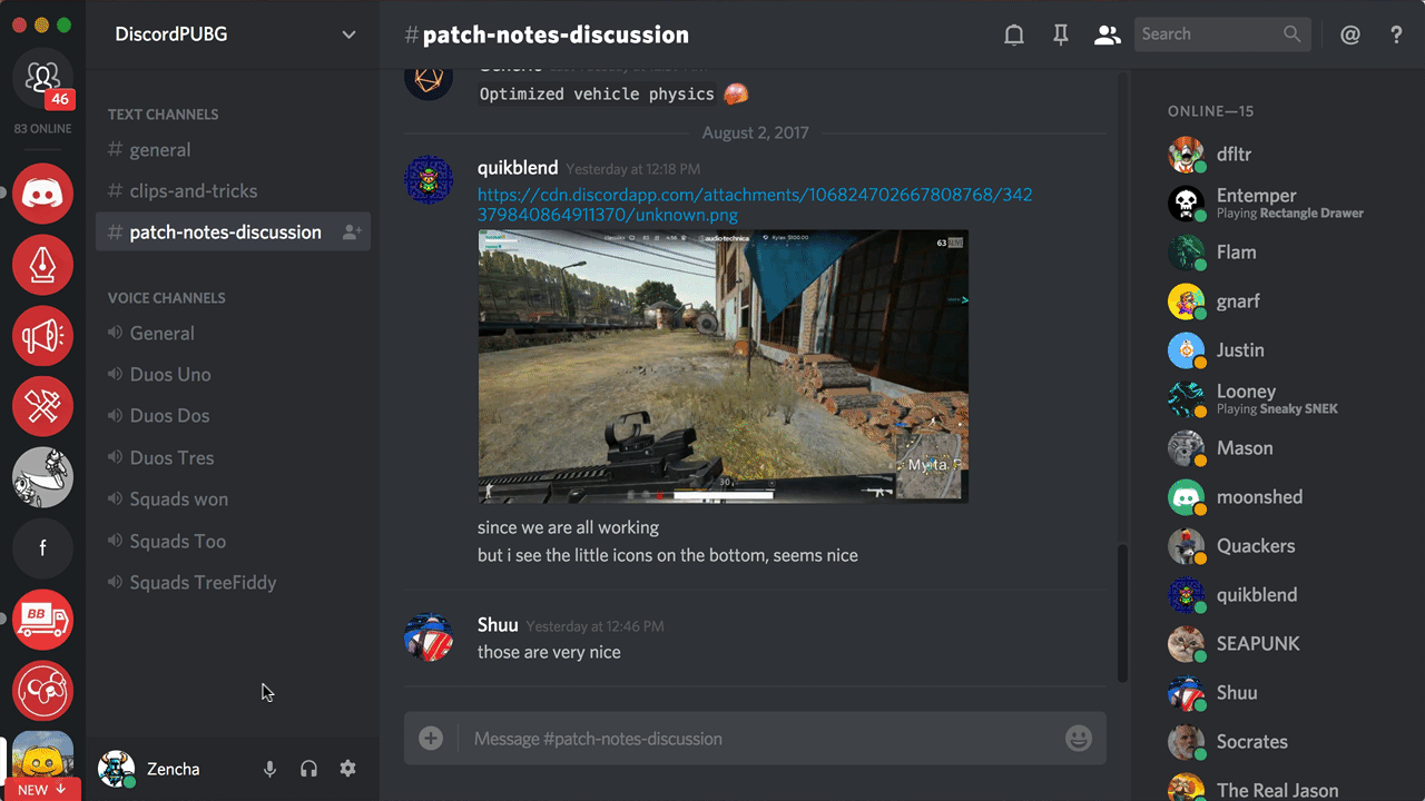 Discord Group Screen Share