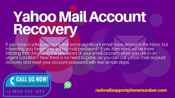 mail.yahoo.com password recovery