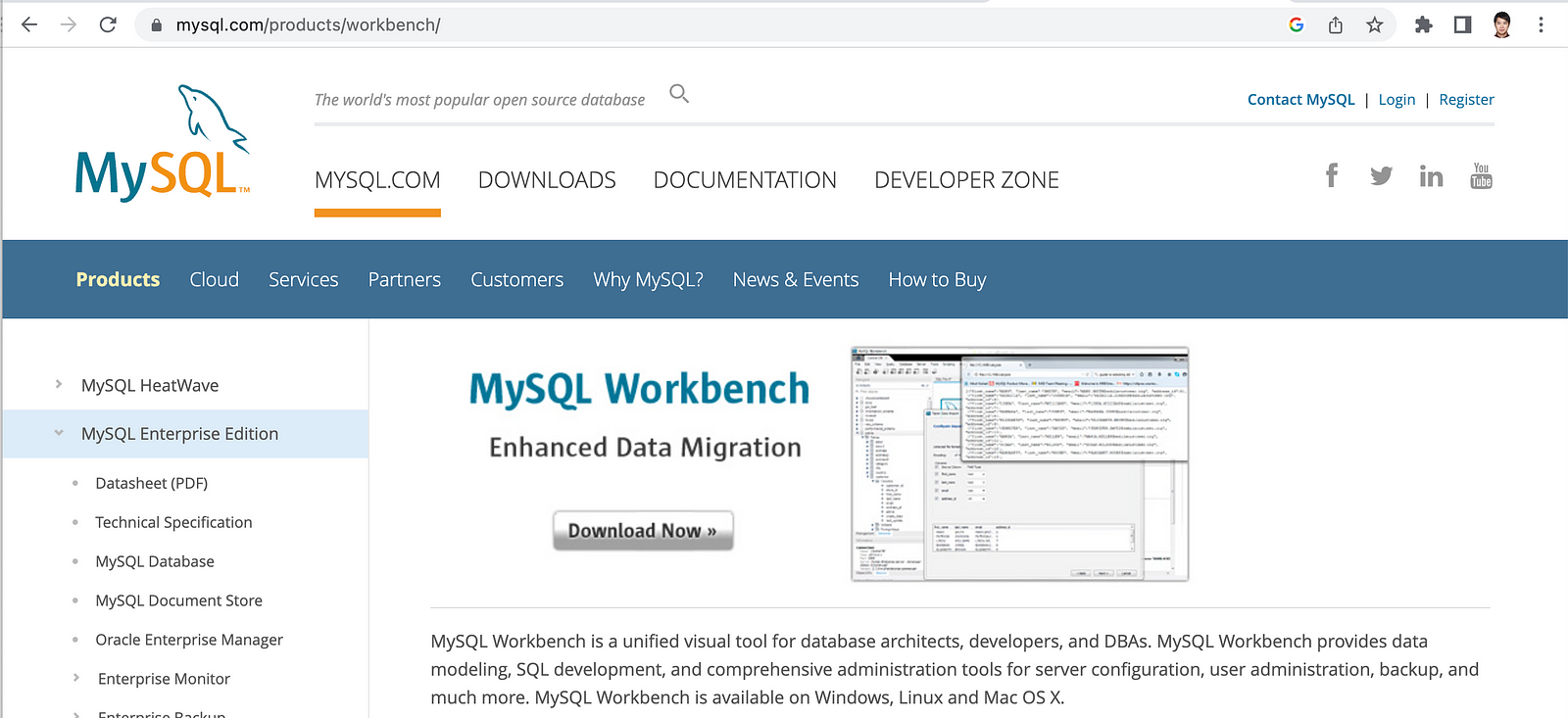 Top SQL IDEs in 2024 -MySQL Workbench| by sqlpad.io