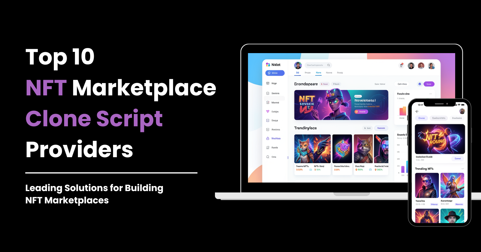 Top 10 NFT Marketplace Clone Script Providers 2026