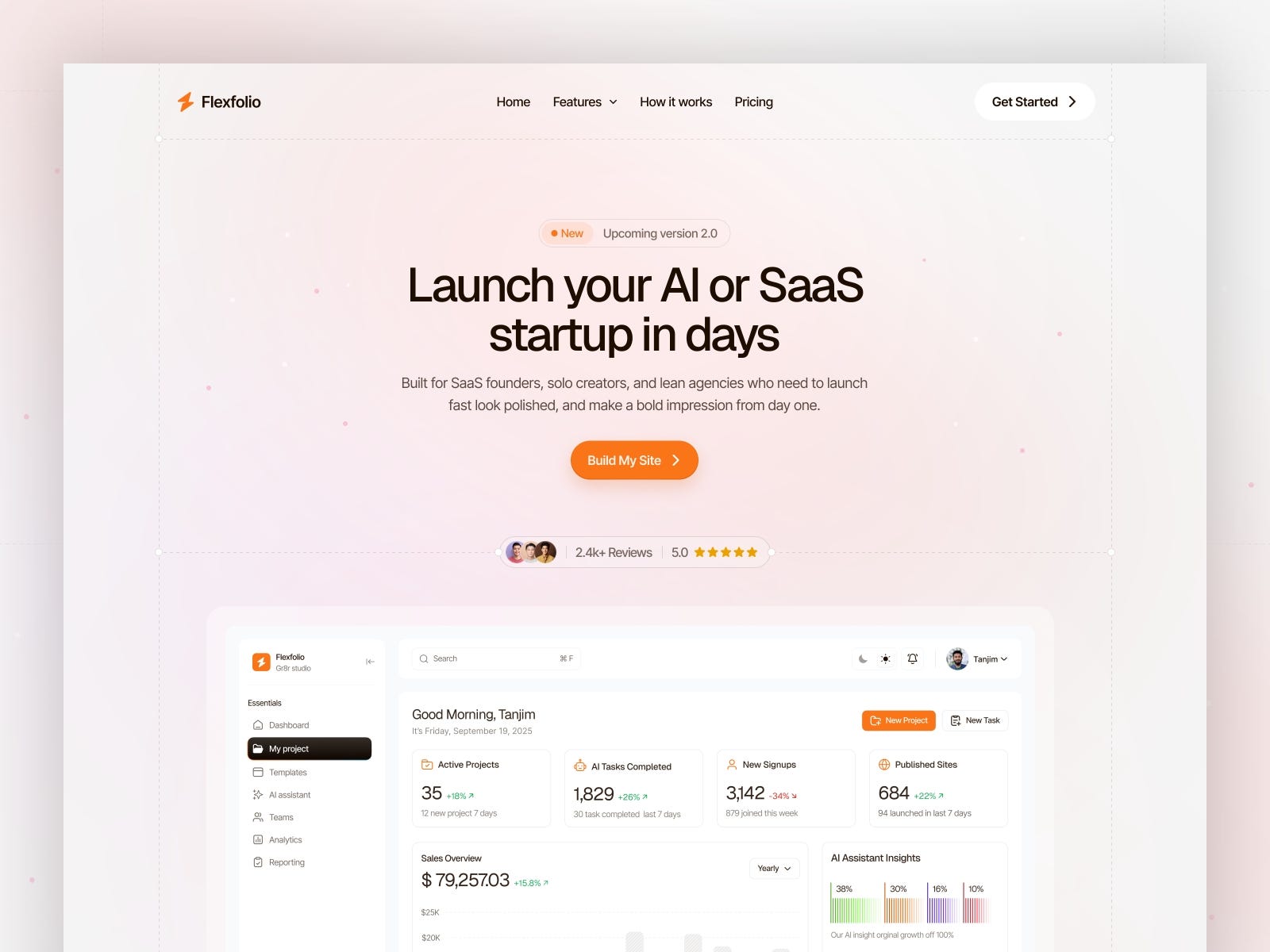 37 Free AI Templates to Build Landing Pages, Dashboards, and SaaS Tools