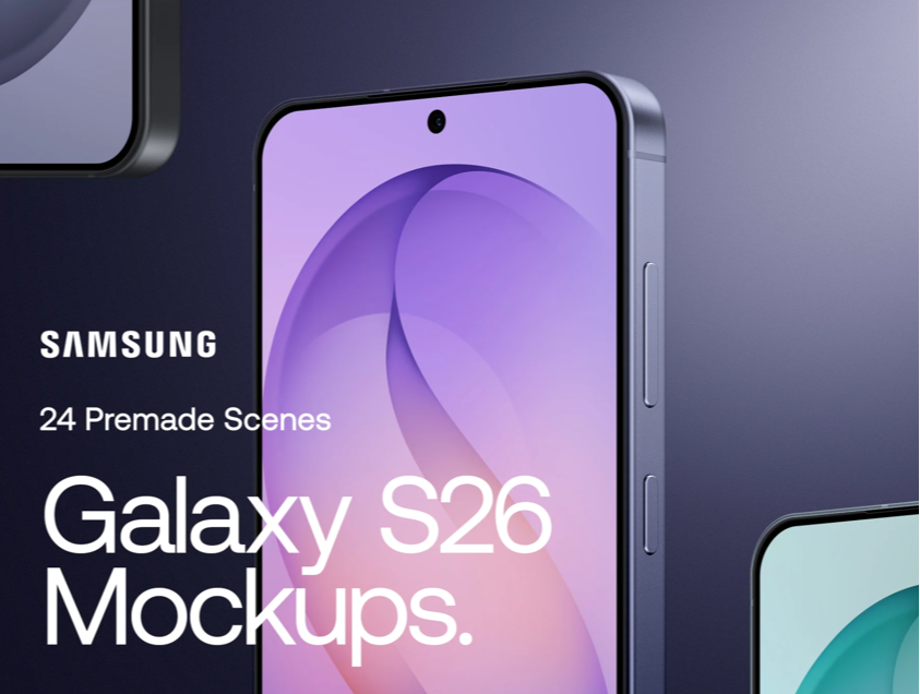 Samsung Galaxy S26 Mockups