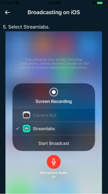 Now You Can Stream Your Mobile Games Streamlabs Blog - now you are streaming to your twitch or youtube channel through the s! treamlabs app