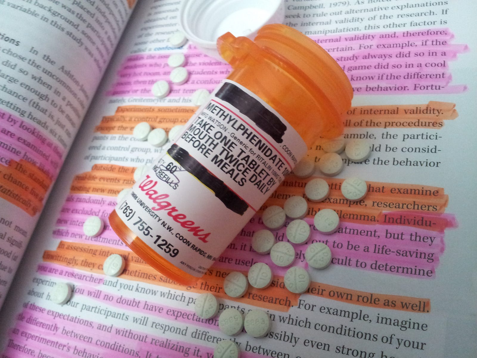 Adderall helps me focus image