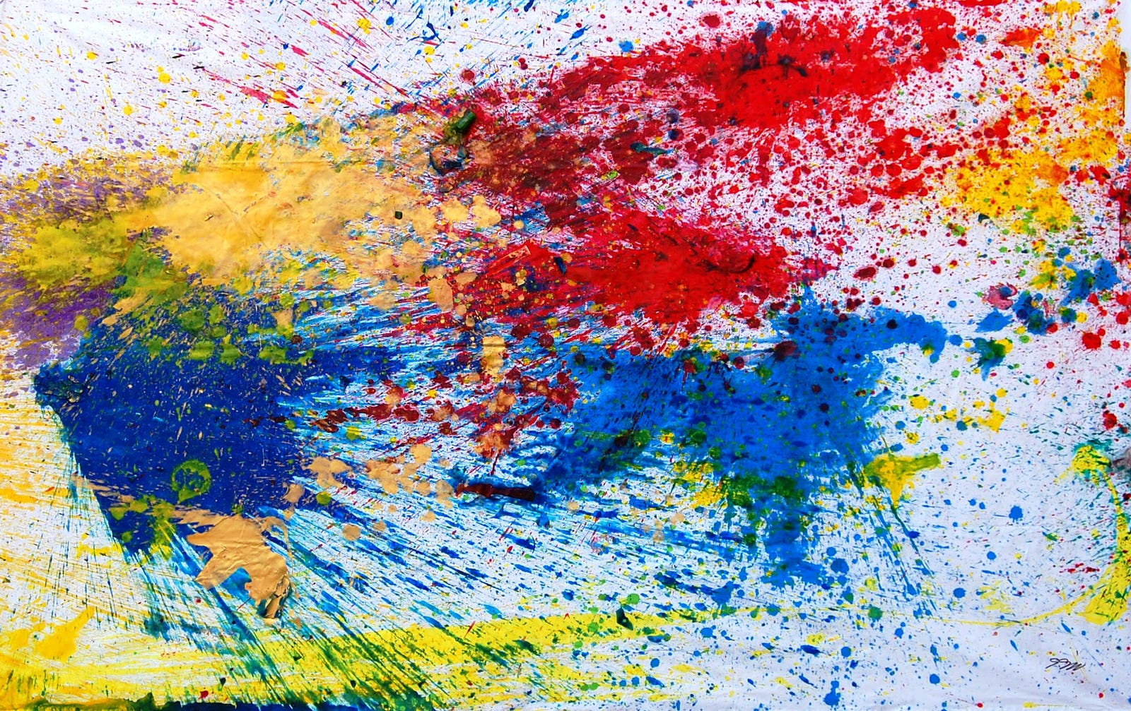 Shozo Shimamoto — Gutai Group – Exposition Art Blog – Medium