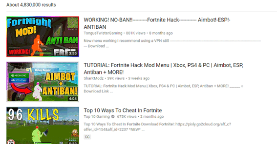 the investigation revealed that affected customers had put in faux fortnite hack instruments marketed by youtube movies which claimed to permit gamers to - fortnite aimbot download youtube