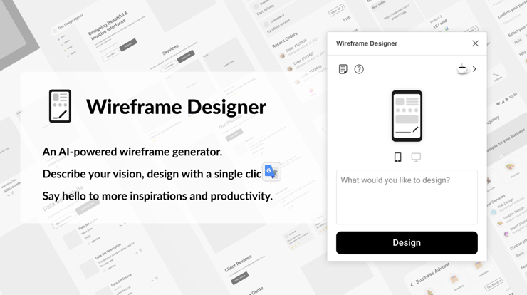 Wireframe Designer (AI)