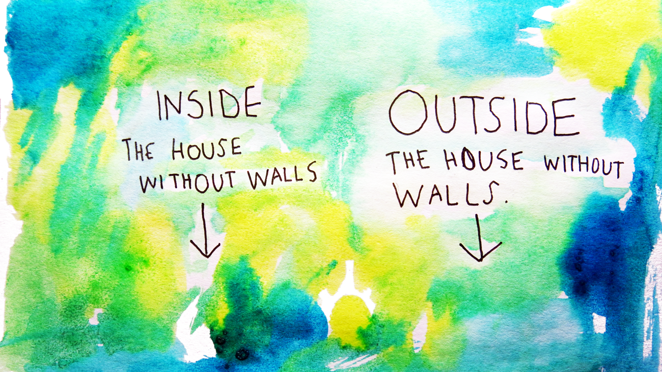 I called my new home “the house without walls ” It was wrapped in palm trees smelled of jasmine and over the ing weeks the geckos and frogs and people