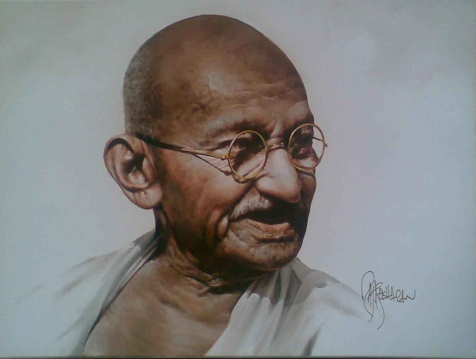 Seventy-Seven Year Old Message From Gandhi to Reach For Your Goals