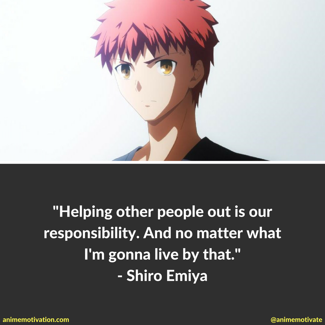 7 Shirou Emiya Quotes That Are So Damn Genuine – Where 