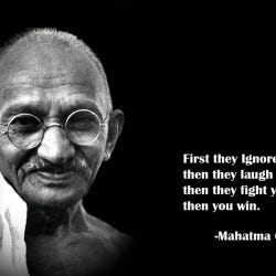 Mahatma Gandhi: A True Peacemaker – Dev – Medium