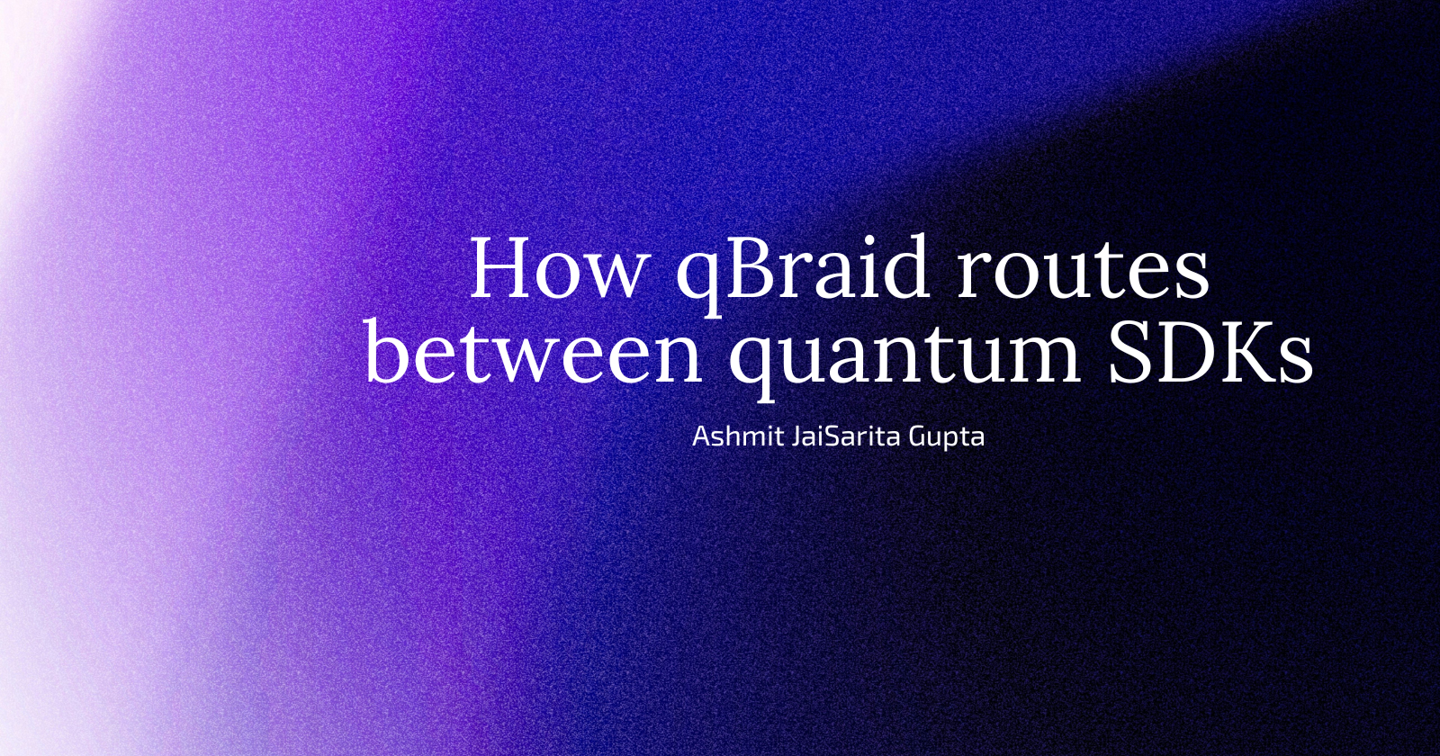 How qBraid routes between quantum SDKs: a tour of the transpiler’s conversion graph