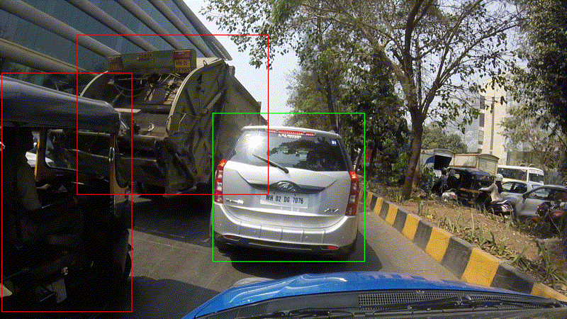 Vehicle detection on the road using deep learning - Mumbai roads