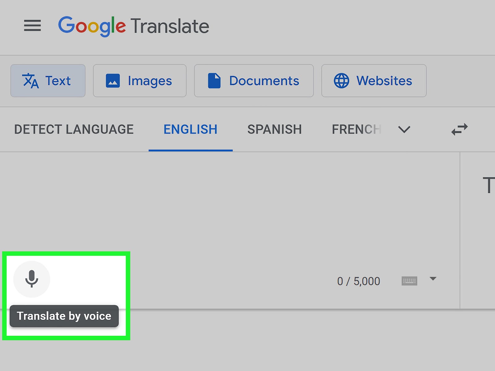 Google translate