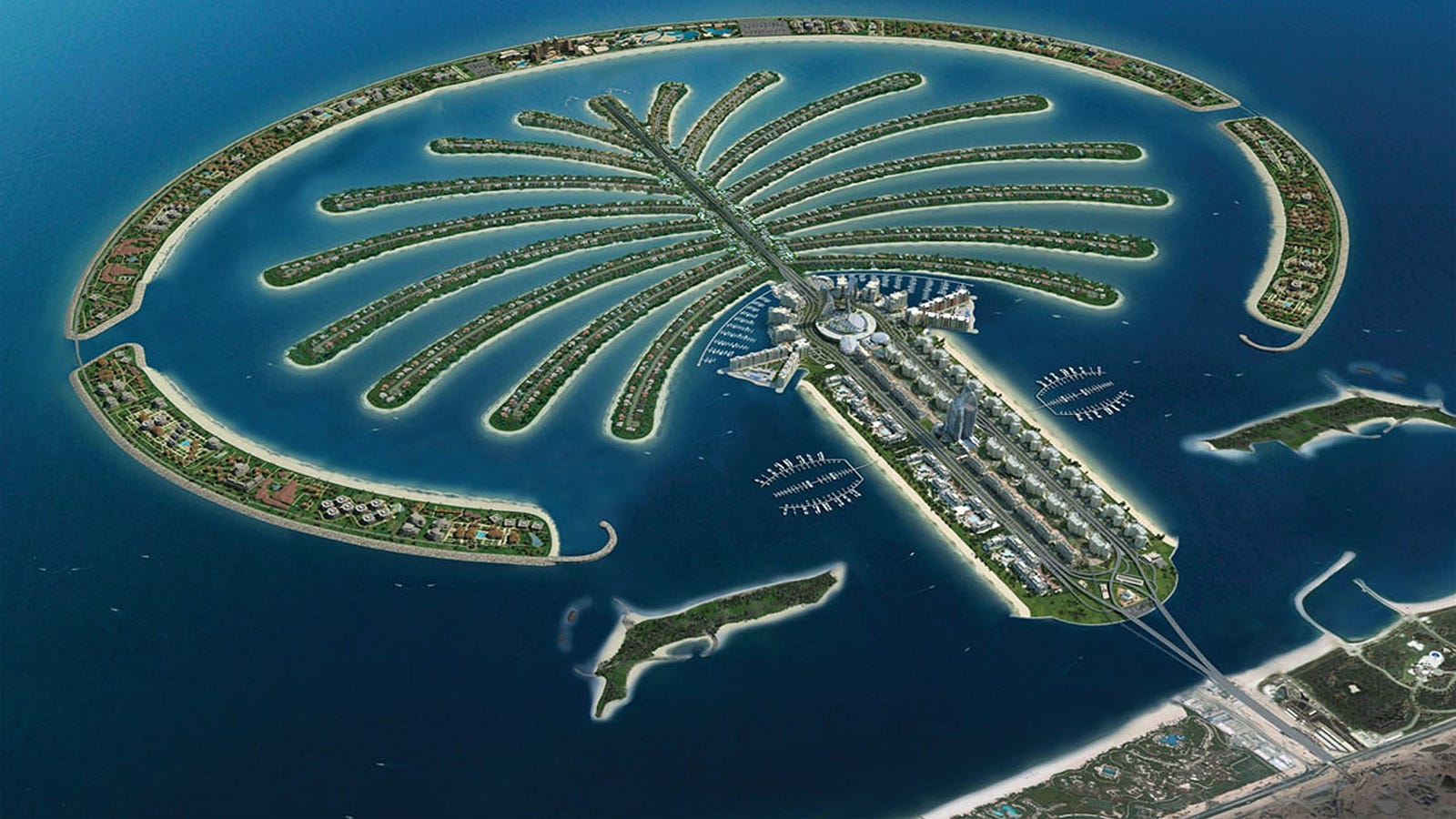 Resultado de imagen de ISLAS ARTIFICIALES DE DUBAI