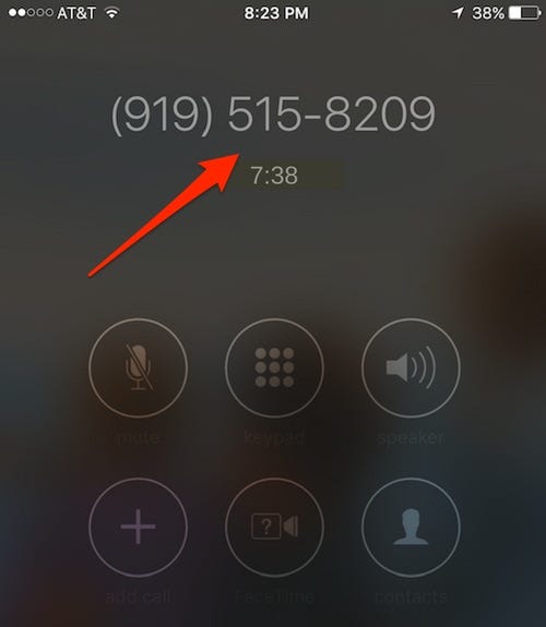 How to mute a phone call from an iPhone lock screen