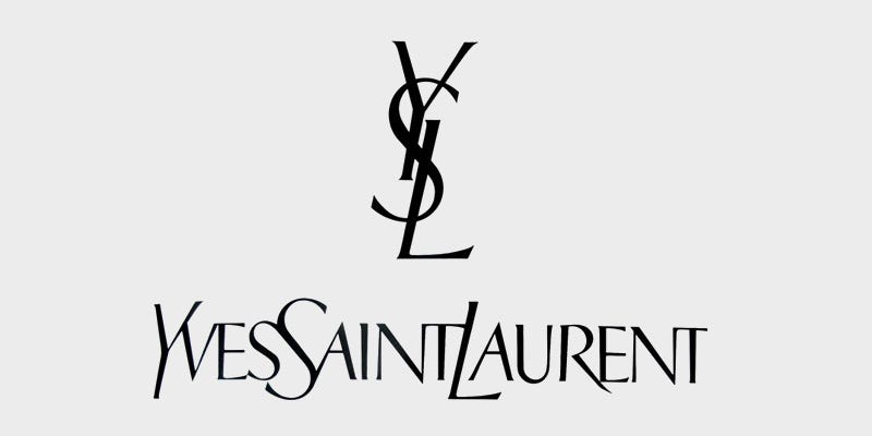Yves Saint Laurent Logo, 1963 ( A.M. Cassandre) – FGD1 The Archive – Medium