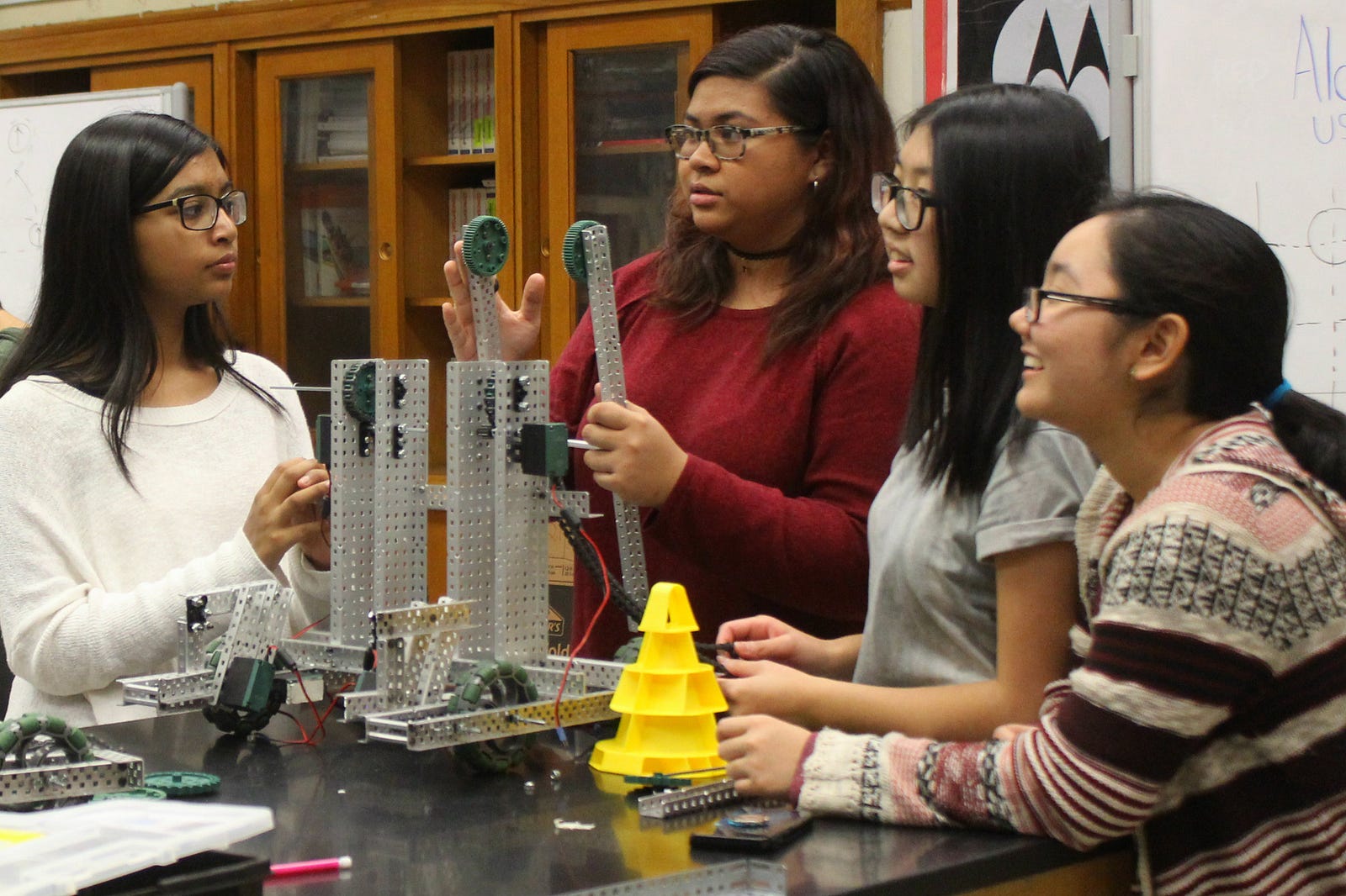 Bad Ass All Girls Cps Robotics Team Headed To Nationals If They Can Afford The Trip Bad Ass All Girls Cps Robotics Team Headed To Nationals If They Can Afford The Trip