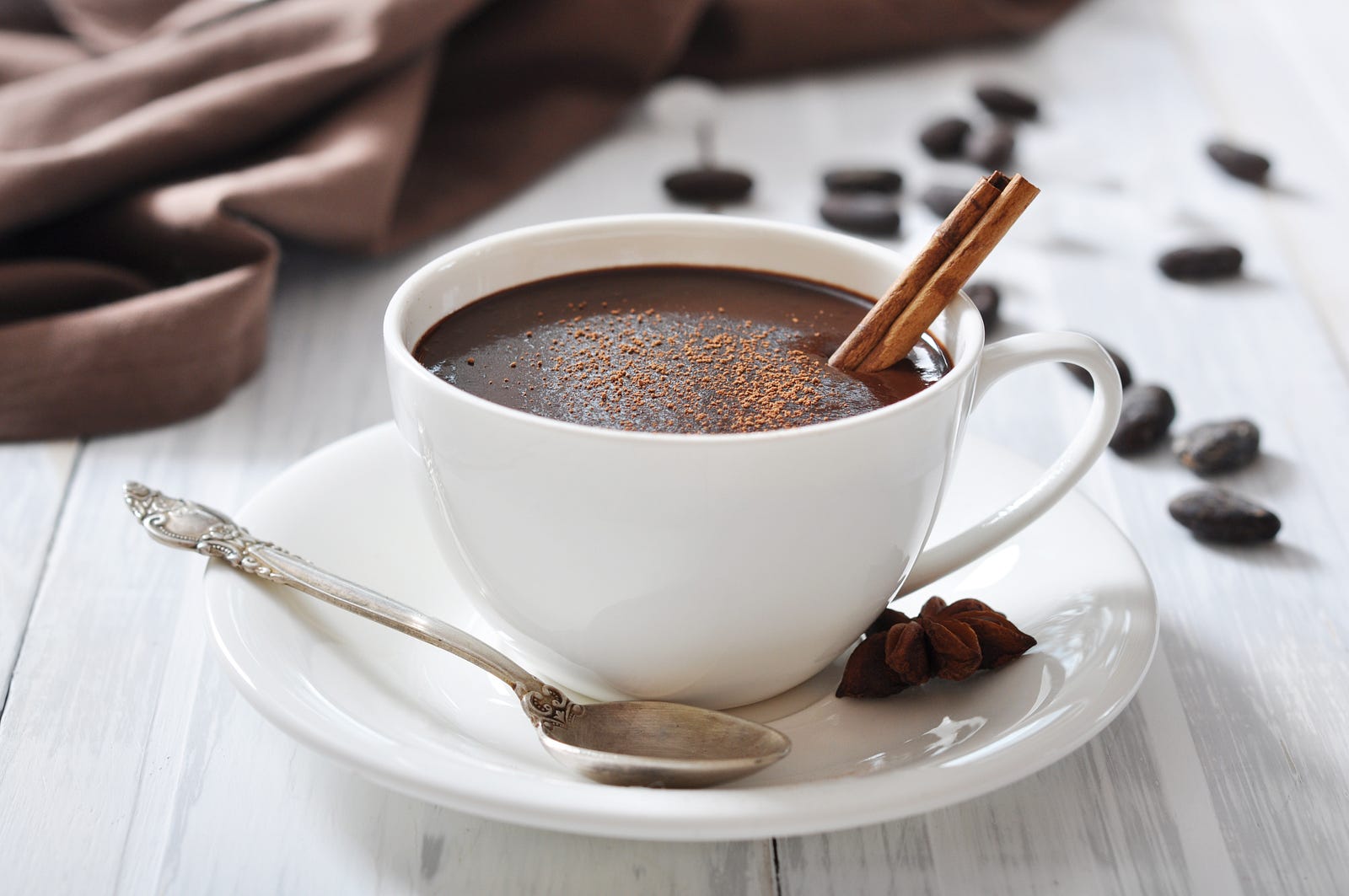 Drink dark hot chocolate for heart health.