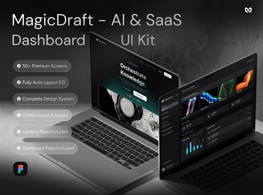 MagicDraft — AI & SaaS Dashboard