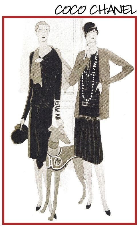 1920 Fashion icon: Coco Chanel – hitanshi pandya – Medium