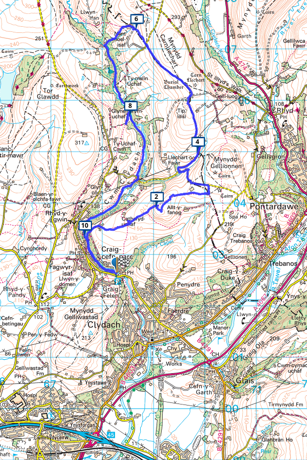 Cwm Clydach – J. Benham Clements – Medium