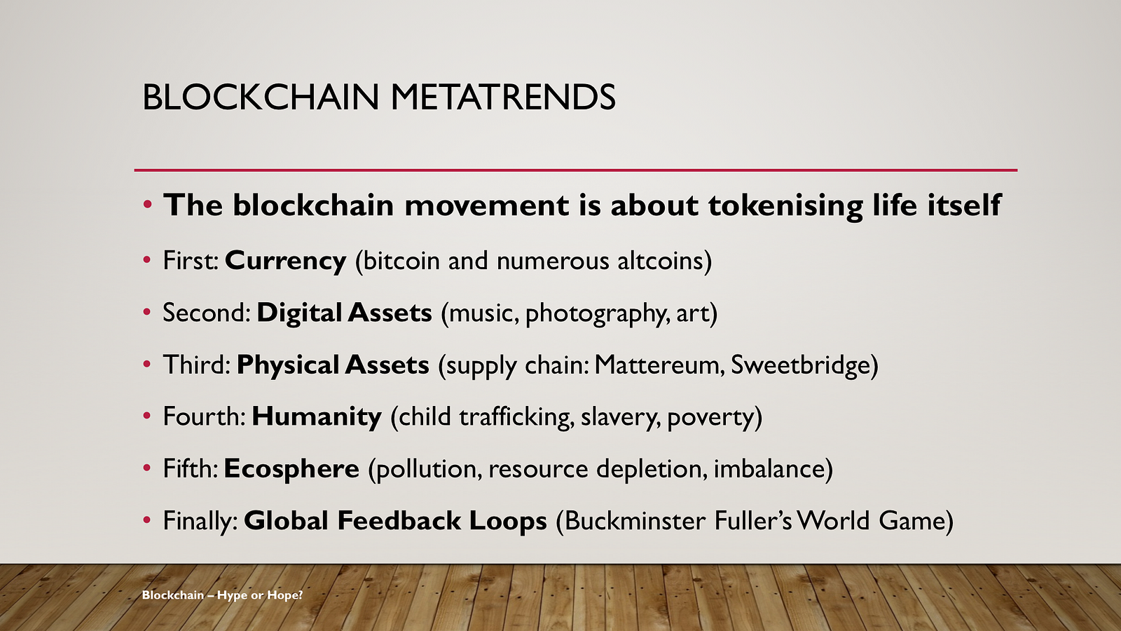 Blockchain: Hype Or Hope? – @michaelhaupt — Strategic Foresight ...